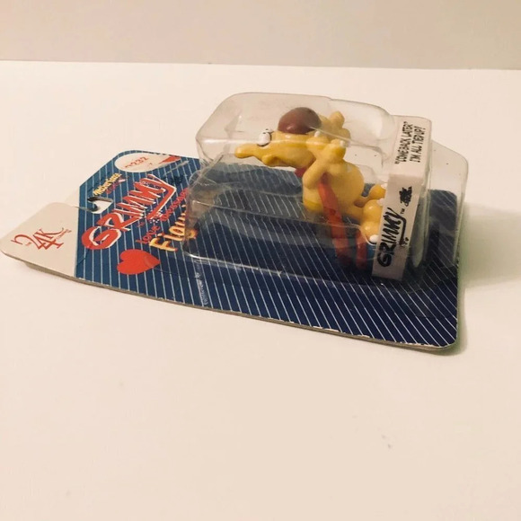 Vintage  1989 Grimmy Love Message Figurine 3 Inch Mother Goose and Grimm - Picture 8 of 12